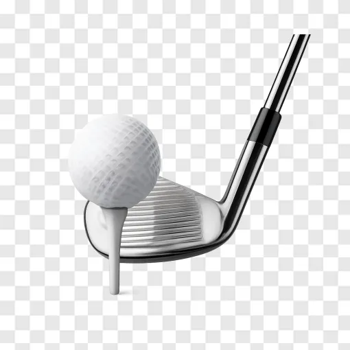 Golf Ball On Tee PNG Transparent Background