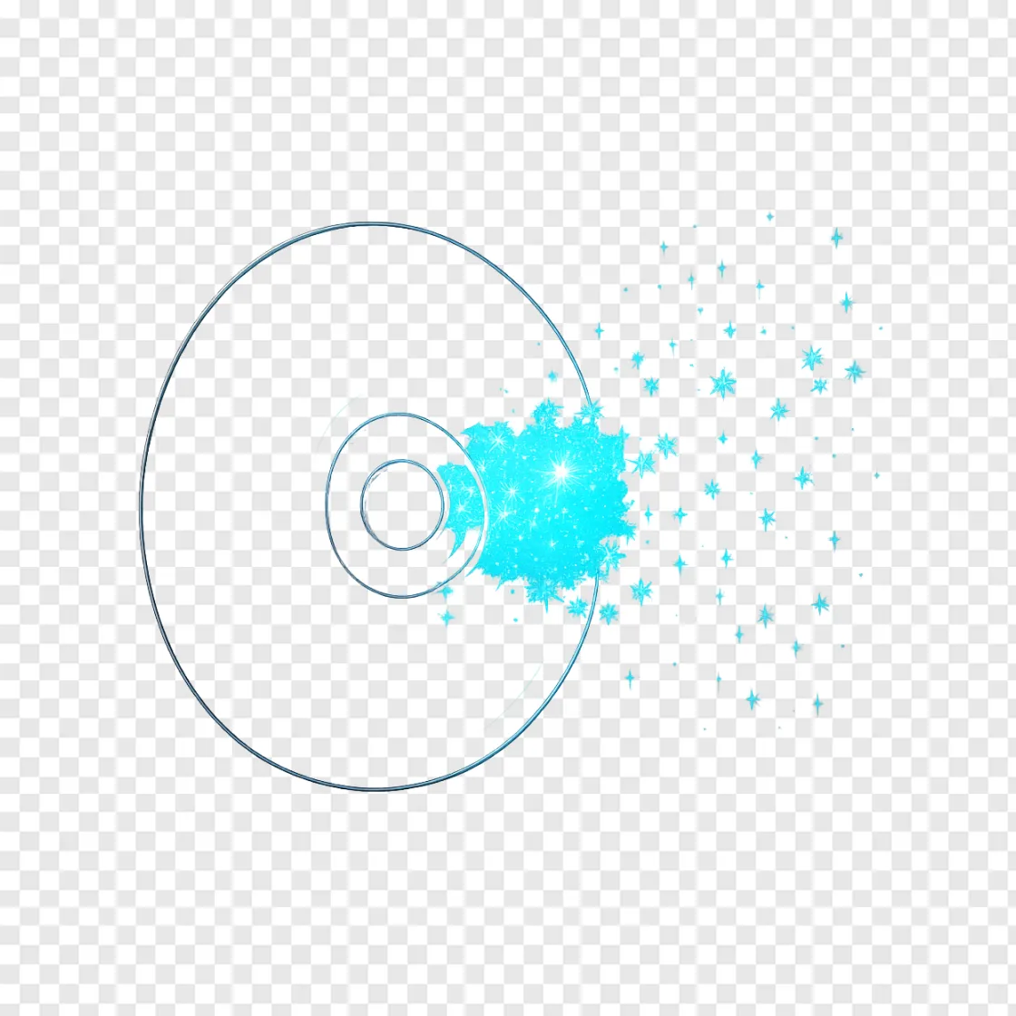 Digital Game Disc PNG Transparent Background