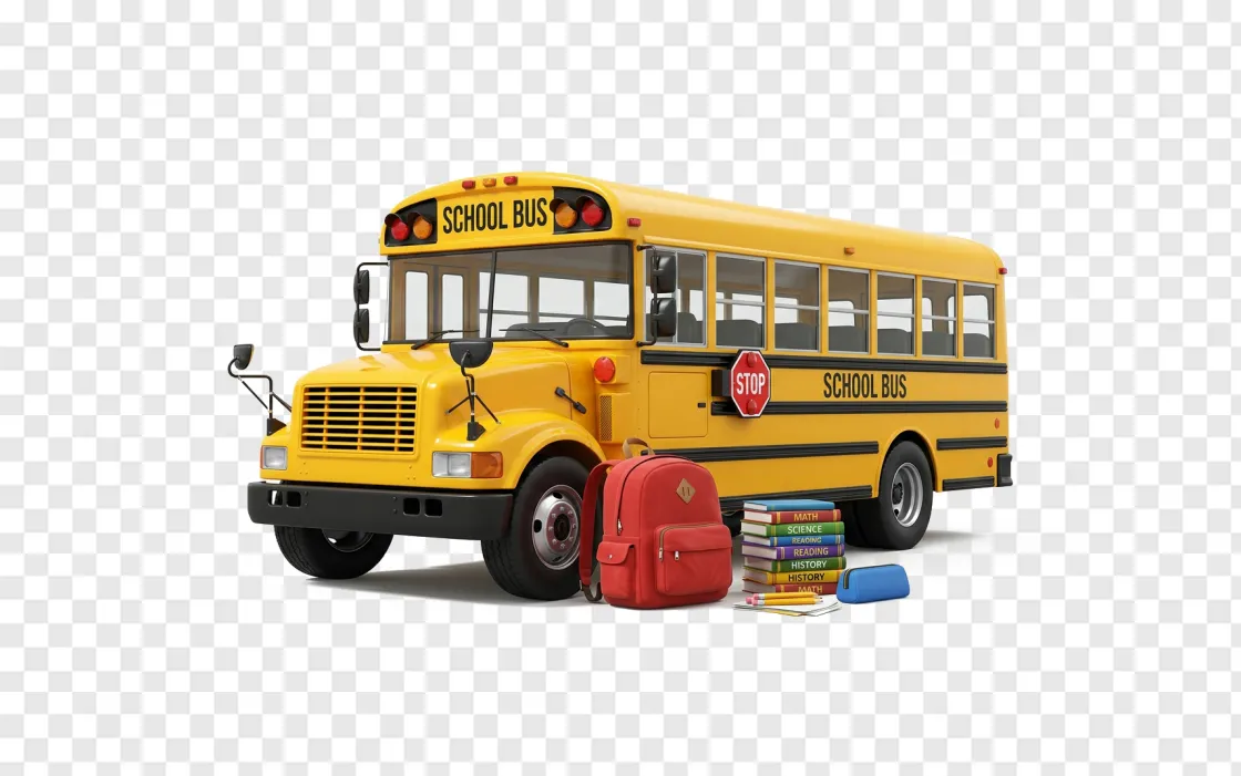 First Day Back School PNG Graphic For Design