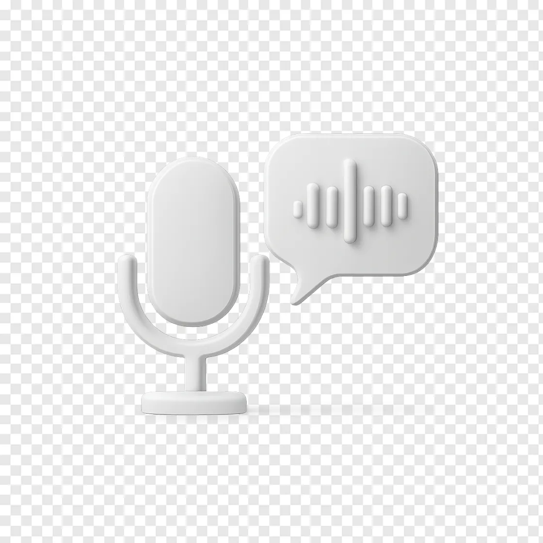 Microphone Icon PNG For Audio And Podcast Design
