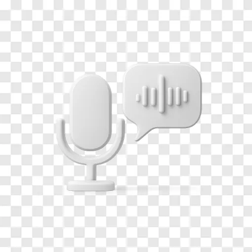 Microphone Icon PNG For Audio And Podcast Design