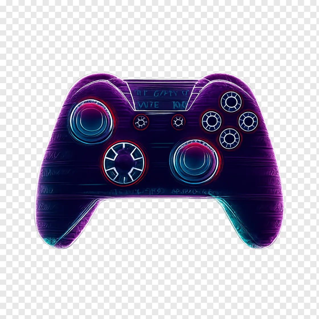 GTA 6 Gaming Controller PNG Transparent Background