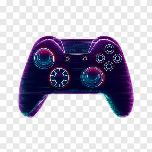 GTA 6 Gaming Controller PNG Transparent Background