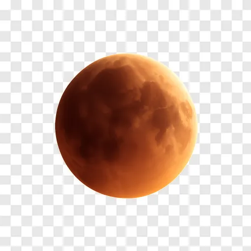 Lunar Eclipse Transparent PNG Image For Download