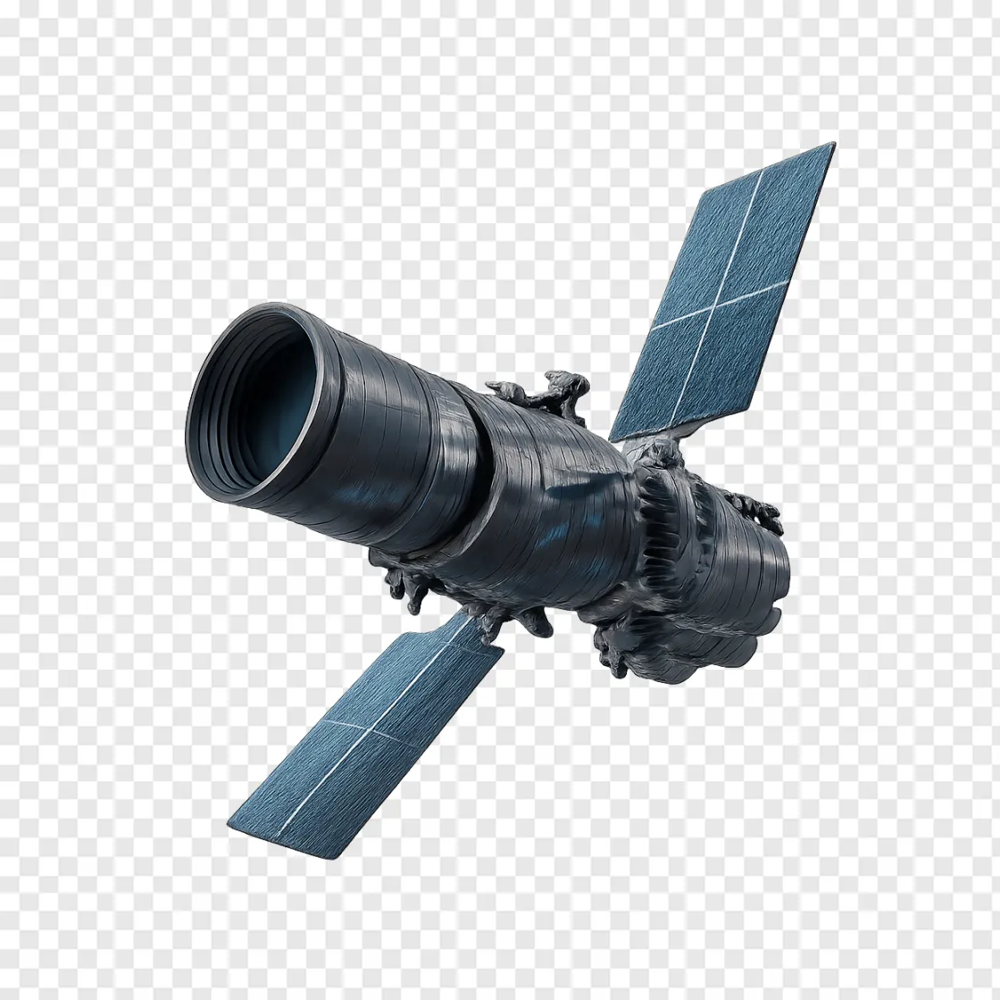 Space Telescope PNG Transparent Image For Astronomy Designs