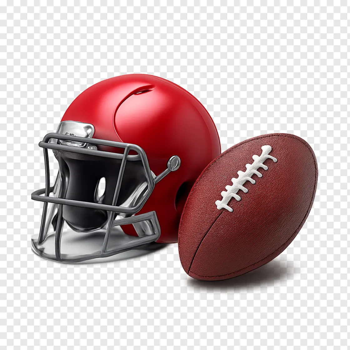 College Football Equipment PNG Transparent Image