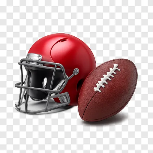 College Football Equipment PNG Transparent Image
