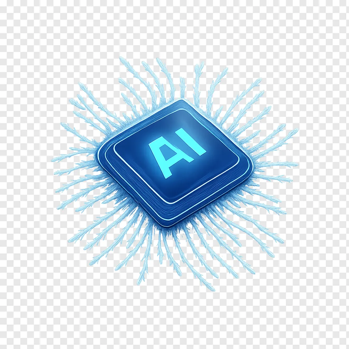 AI Microchip Technology PNG Transparent Image