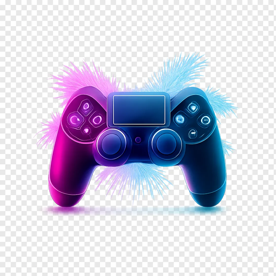 GTA VI Gaming Controller PNG Transparent Background