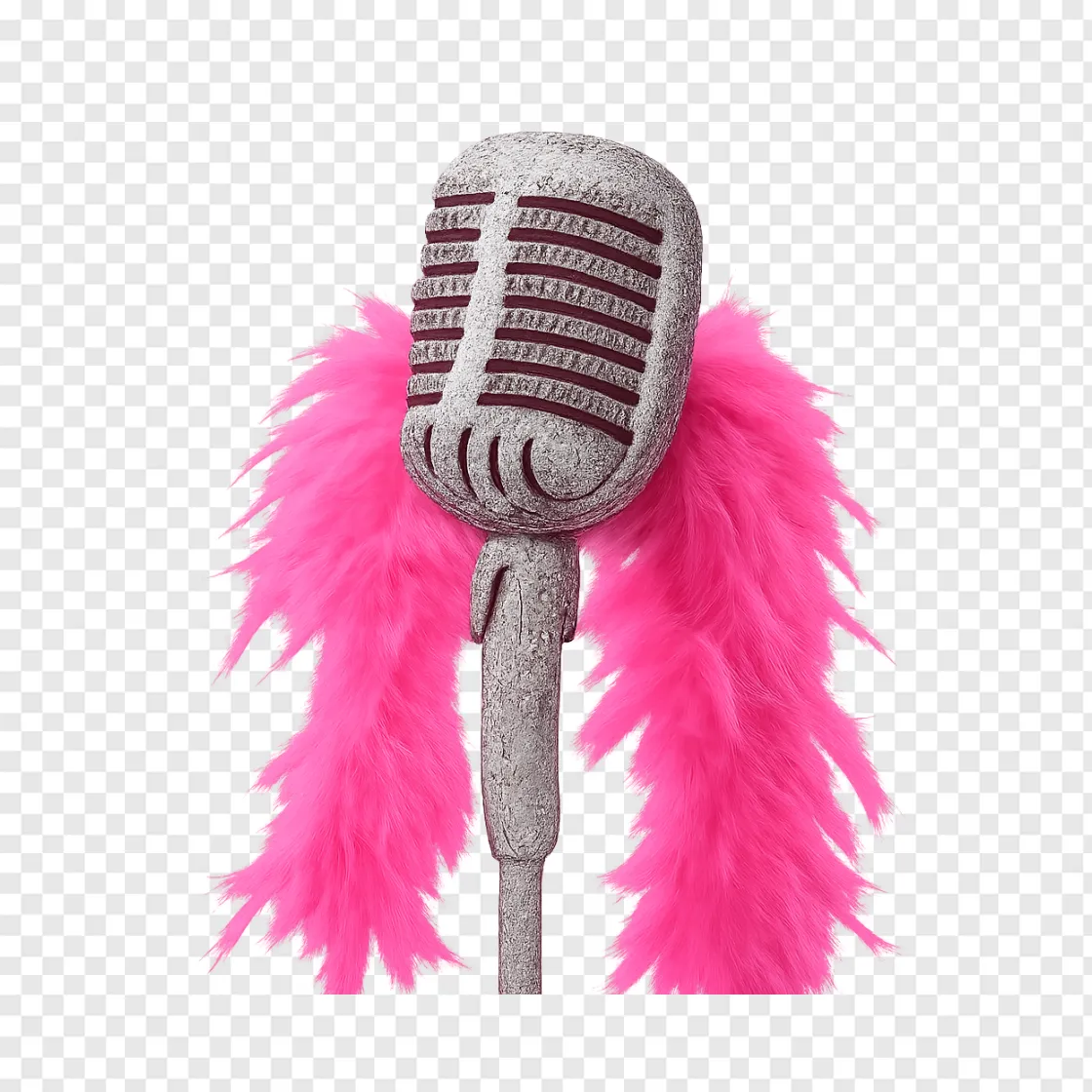 Concert Microphone PNG Graphic For Tour Fans