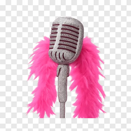 Concert Microphone PNG Graphic For Tour Fans