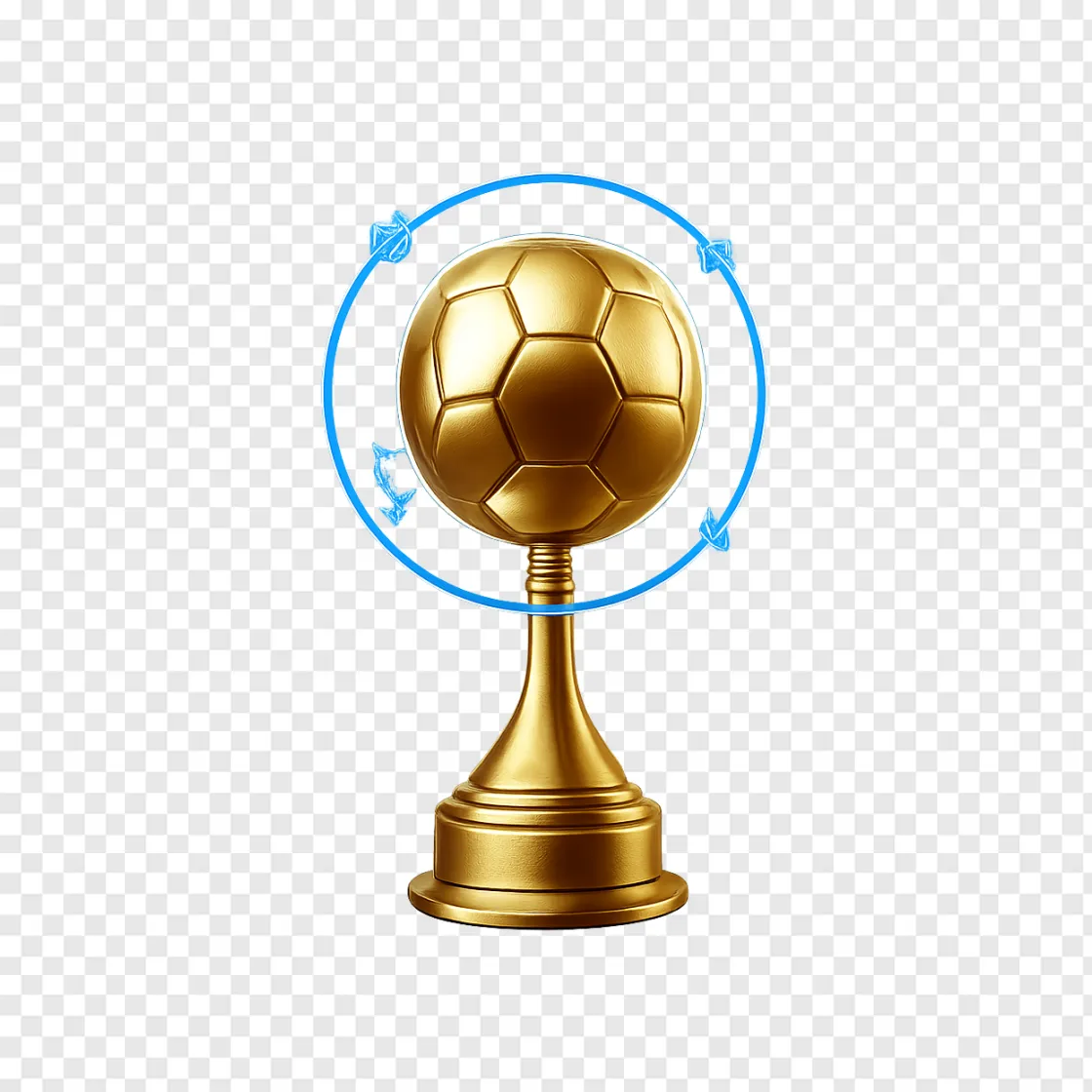 Champions League Trophy PNG Image For Football Fans