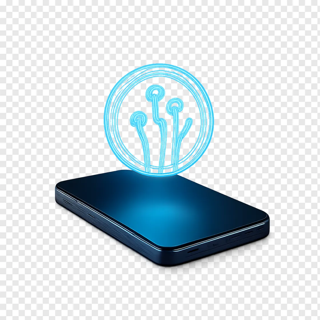 Smartphone Tech Launch PNG Image For Design