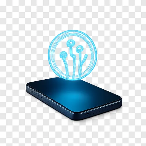 Smartphone Tech Launch PNG Image For Design