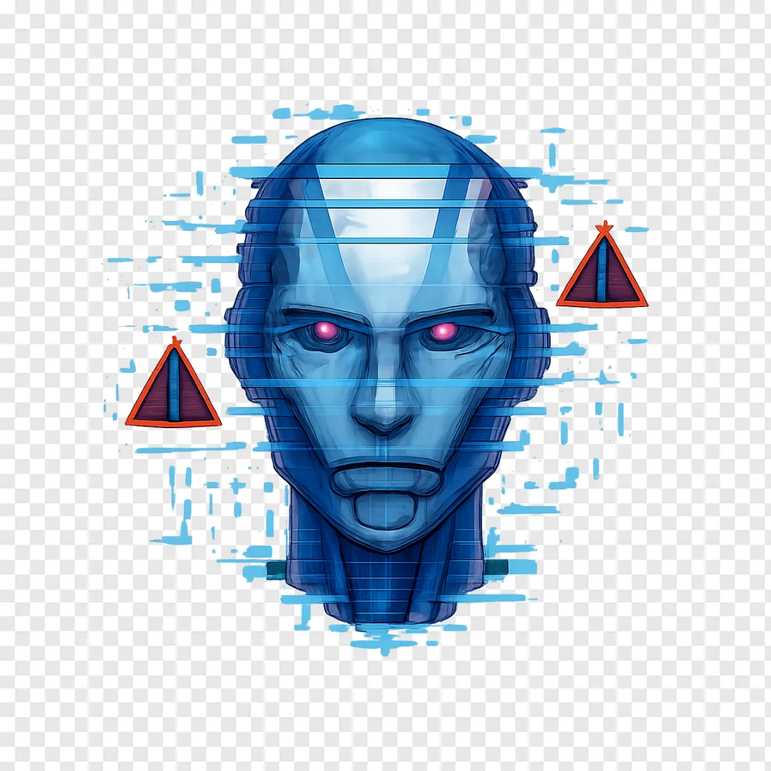 Rogue AI Cyber Security PNG Transparent Image