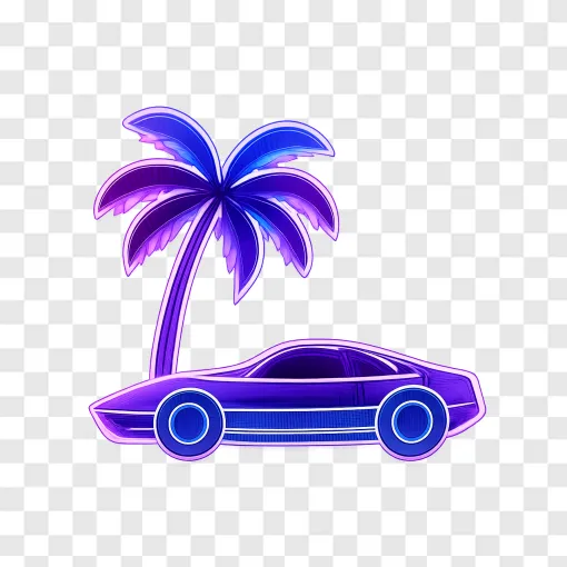 GTA 6 Aesthetic Gaming PNG Icon For Content Creators