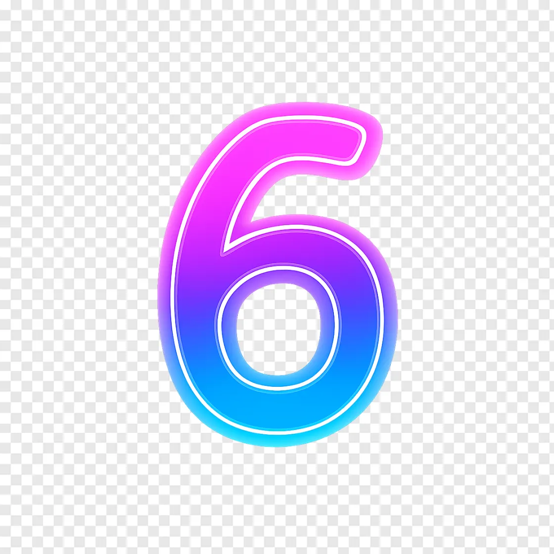 GTA 6 Logo PNG Transparent Background