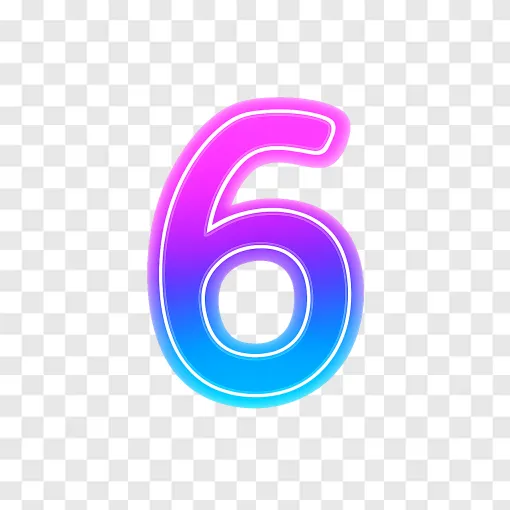 GTA 6 Logo PNG Transparent Background