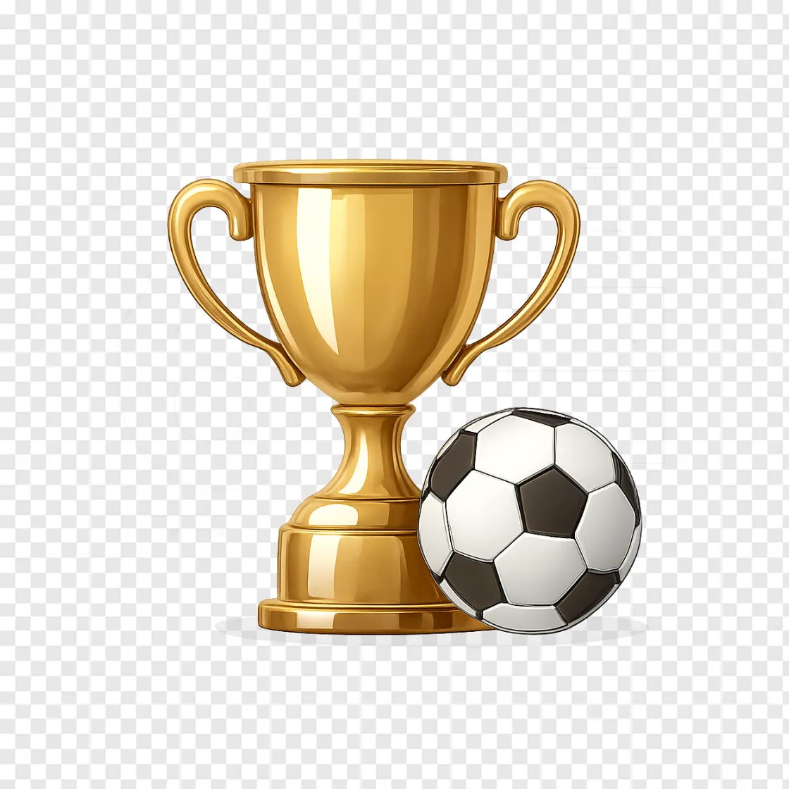 Champions League Trophy PNG And Football Graphics