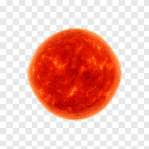 Betelgeuse Star PNG Transparent Background