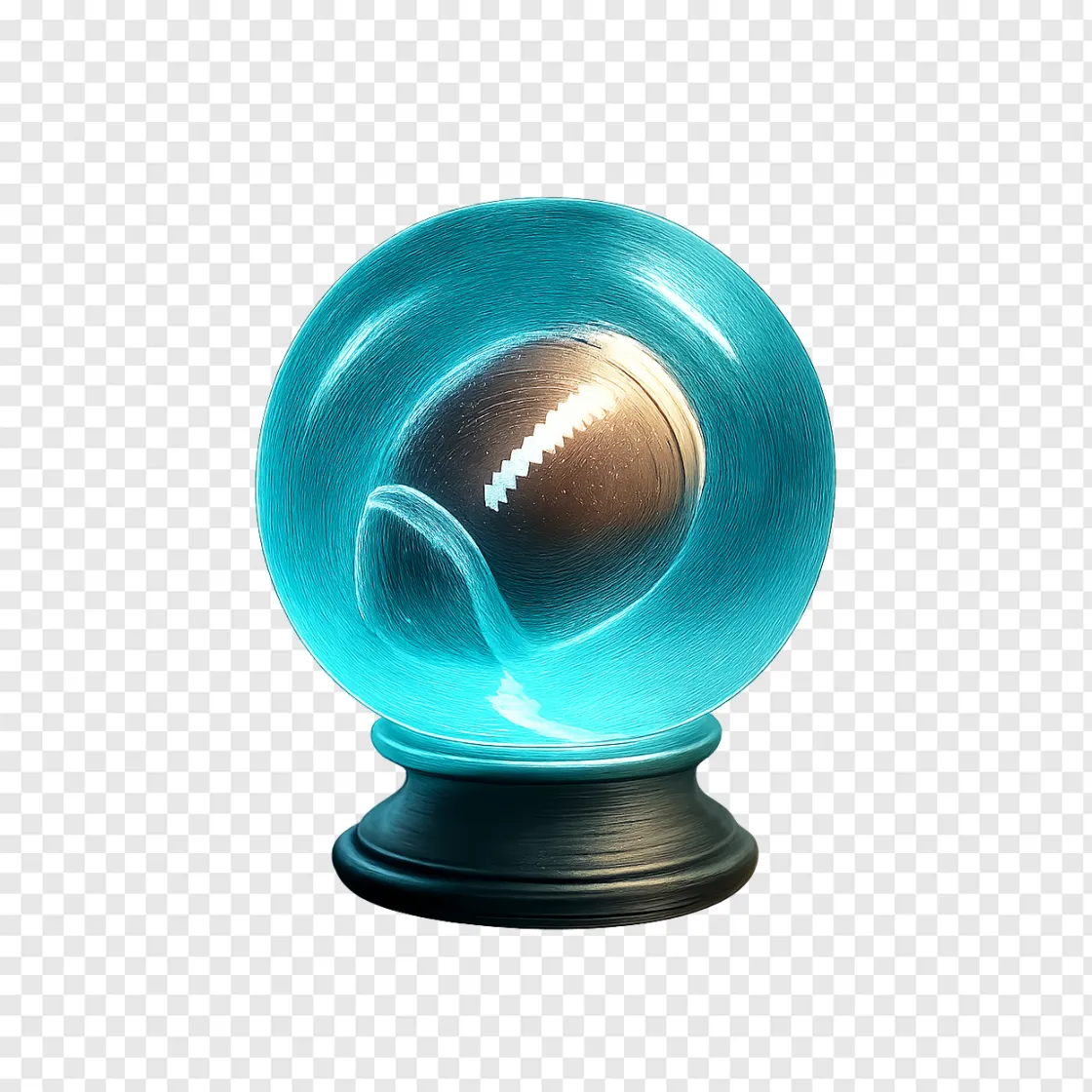 College Football Crystal Ball PNG Transparent Image