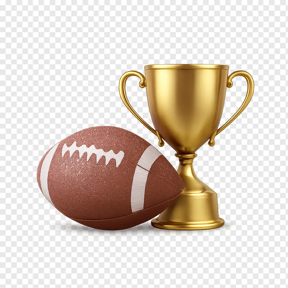 American Football PNG Image With Transparent Background