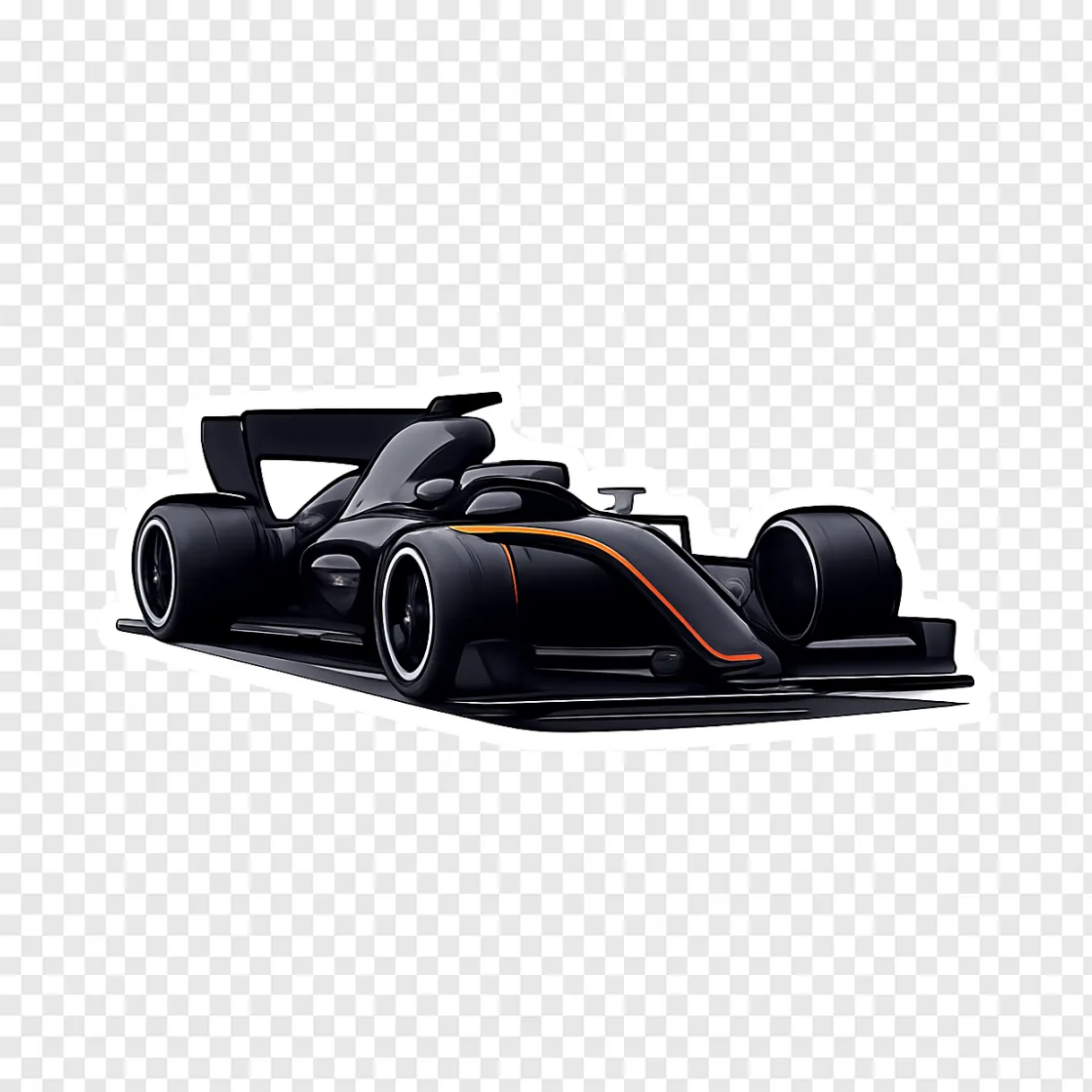 Formula 1 Racing Car PNG Transparent Image