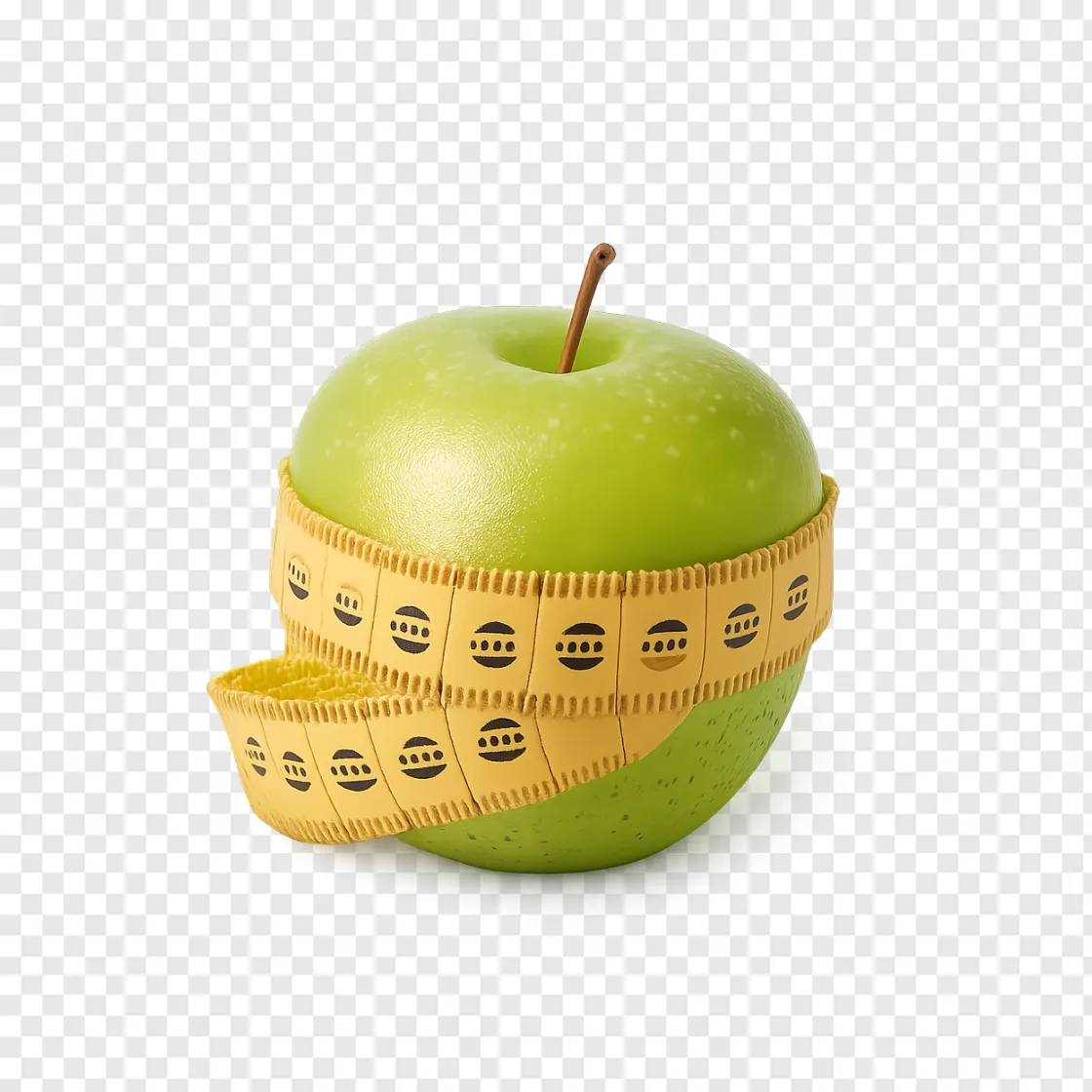 Healthy Diet And Weight Loss PNG Image For Design