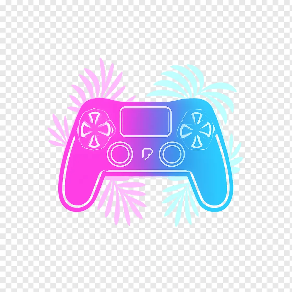GTA 6 Style Gaming Controller PNG