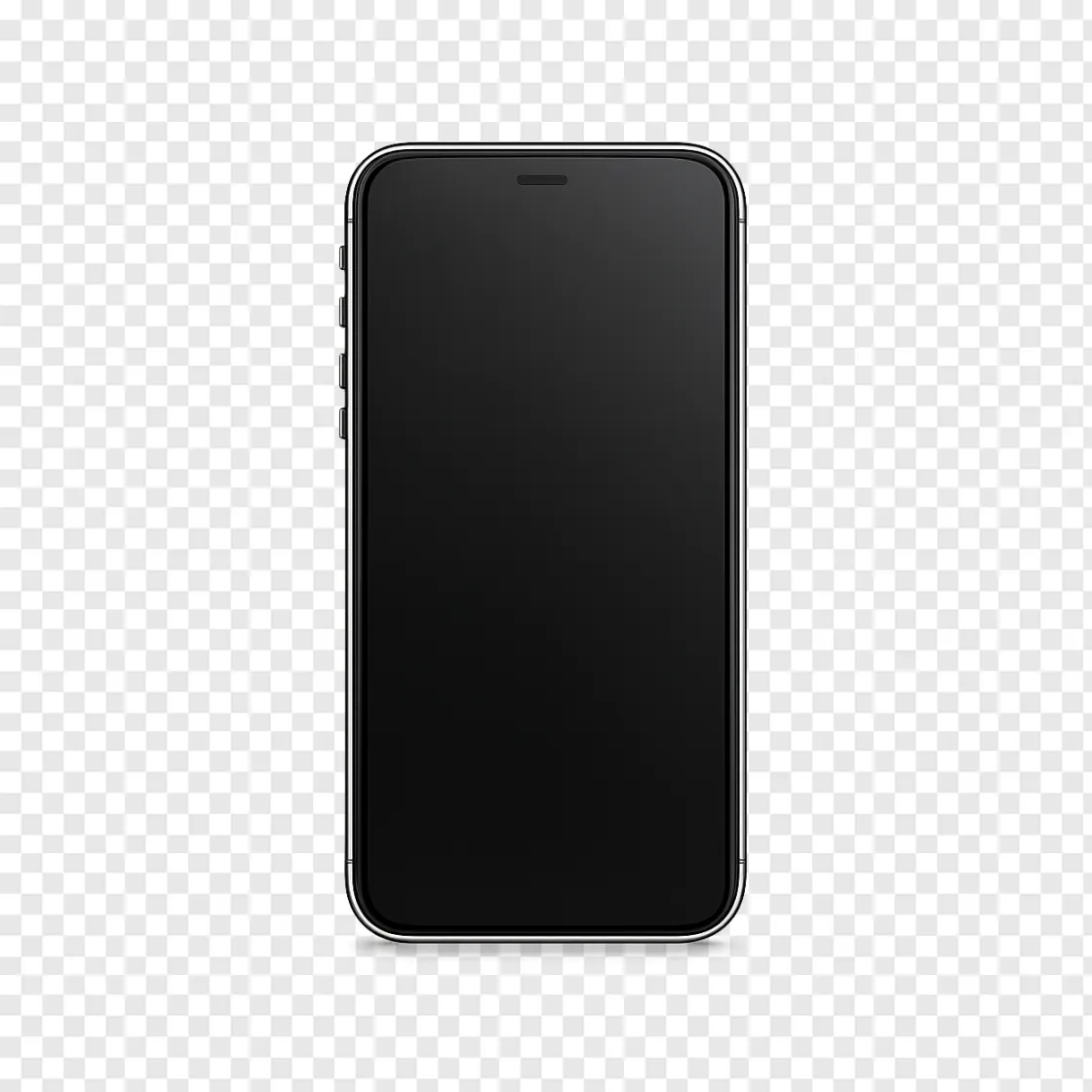 Modern Smartphone PNG Image For Tech Designs