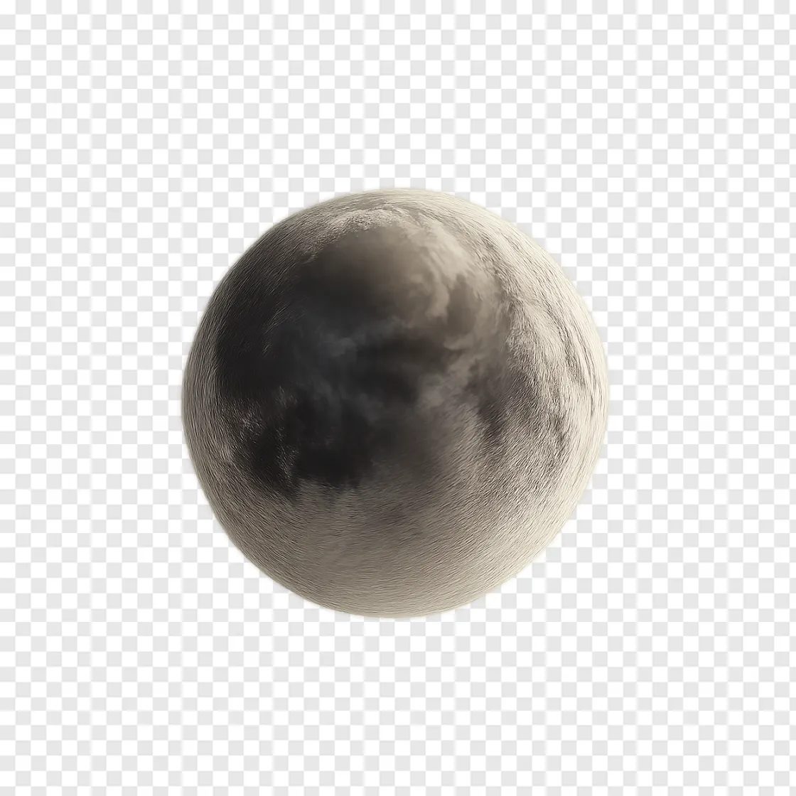 Full Moon And Lunar Eclipse PNG Image