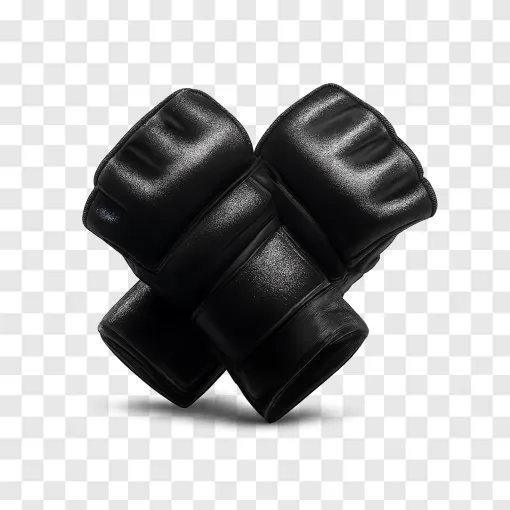 UFC Fighting Gloves PNG Transparent Background