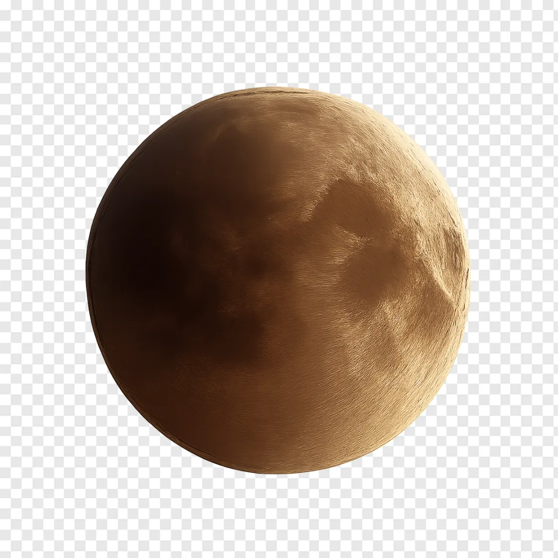 Partial Lunar Eclipse PNG Transparent Image