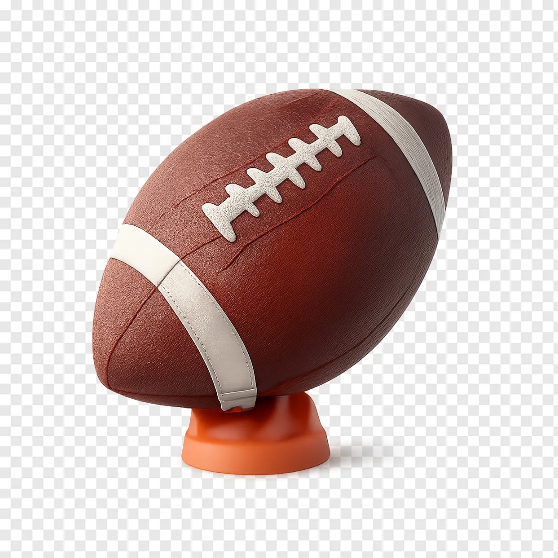 NFL Football PNG Transparent Background