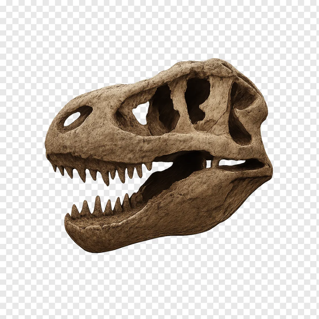 Dinosaur Fossil PNG Transparent Background