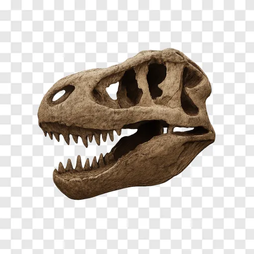 Dinosaur Fossil PNG Transparent Background