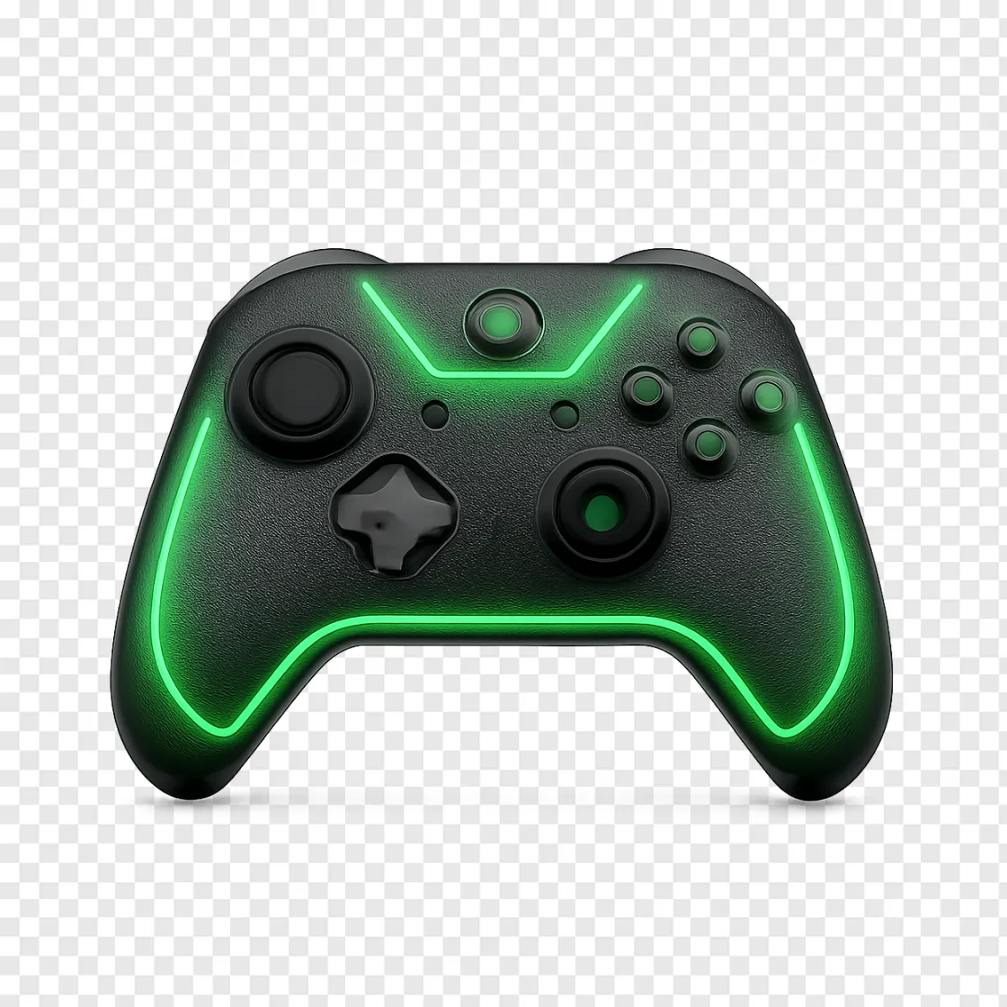 Futuristic Gaming Controller PNG Image For Gamers