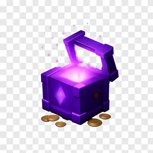 Magical Loot Box PNG Free Download