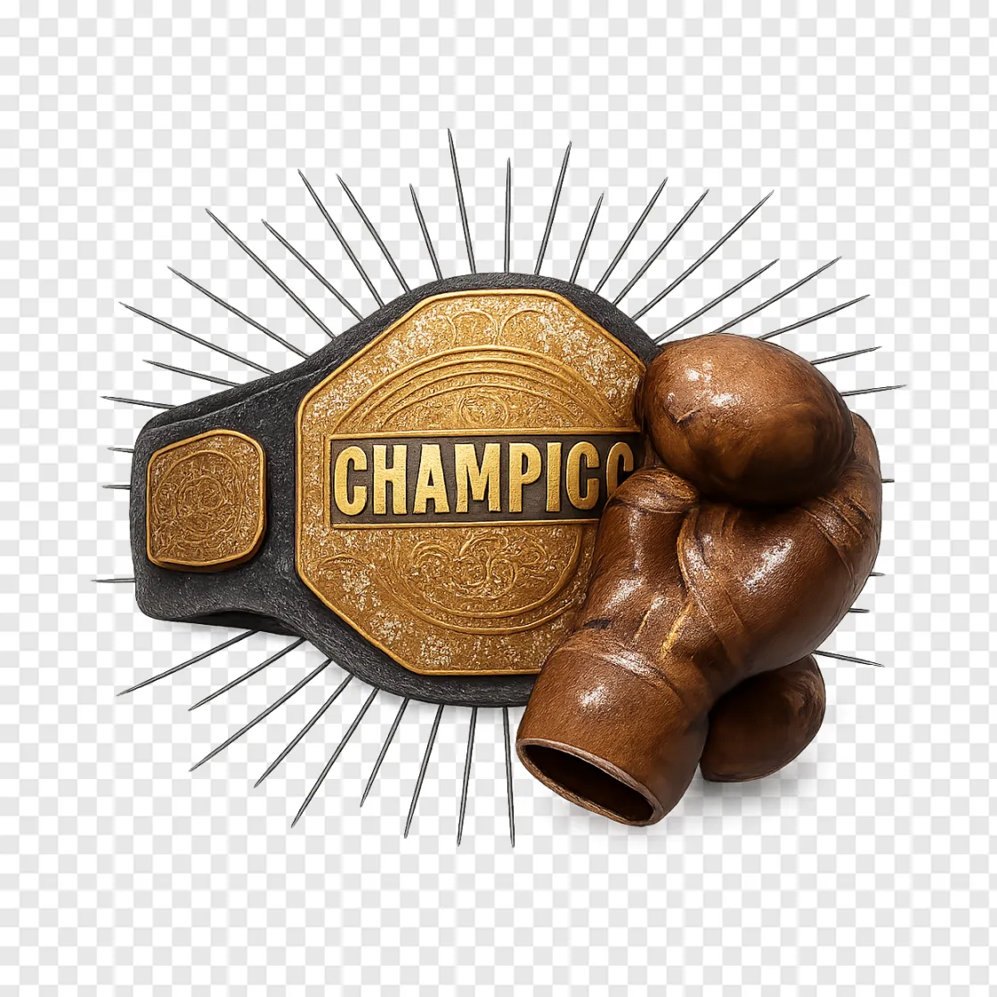 MMA Championship Belt PNG - Free Download