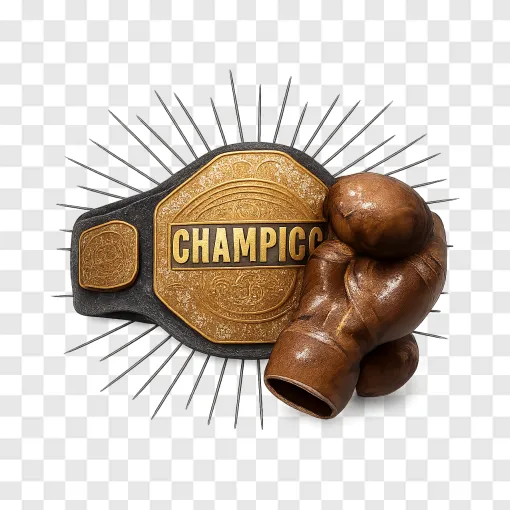 MMA Championship Belt PNG - Free Download