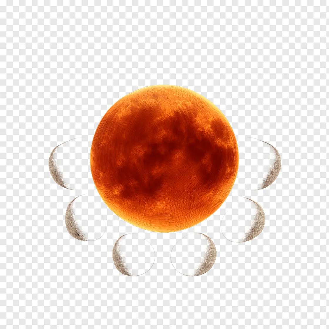 Lunar Eclipse PNG Images And Transparent Graphics