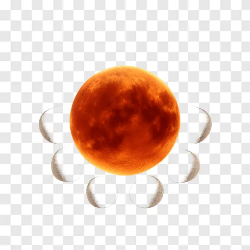 Lunar Eclipse PNG Images And Transparent Graphics