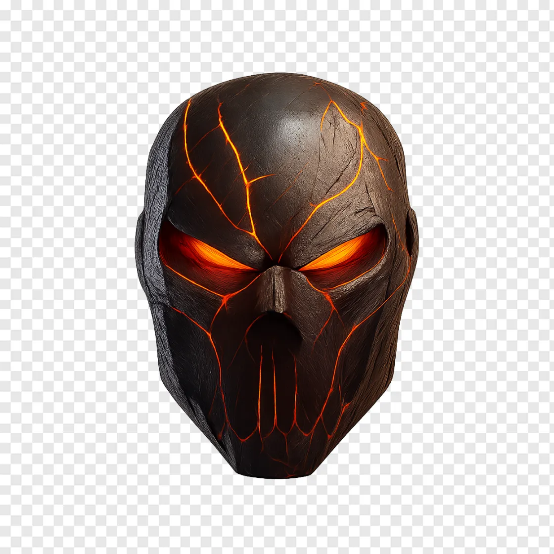 Villain Mask PNG Transparent Background