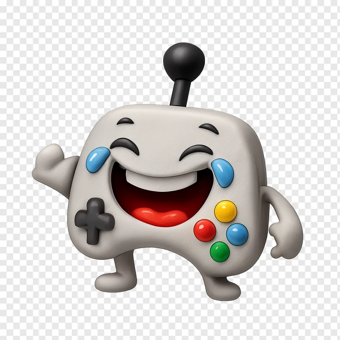 Funny Game Joystick PNG Image For Download