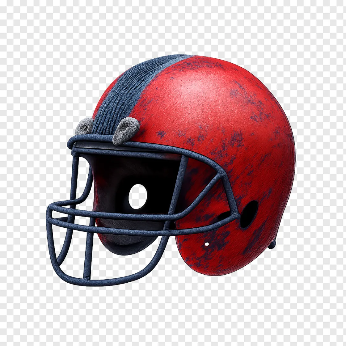 College Football Helmet PNG Transparent Image