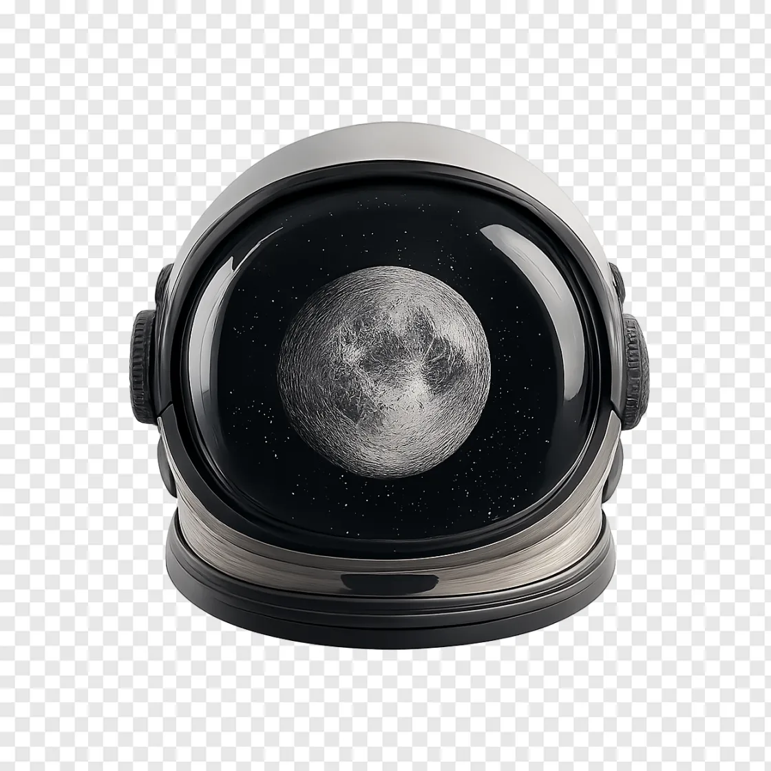 Astronaut Helmet PNG Transparent Background