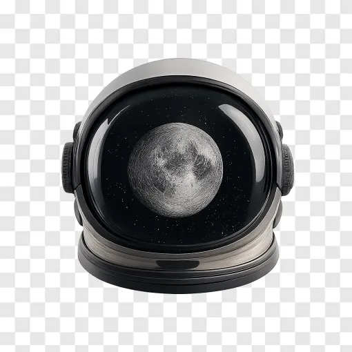 Astronaut Helmet PNG Transparent Background