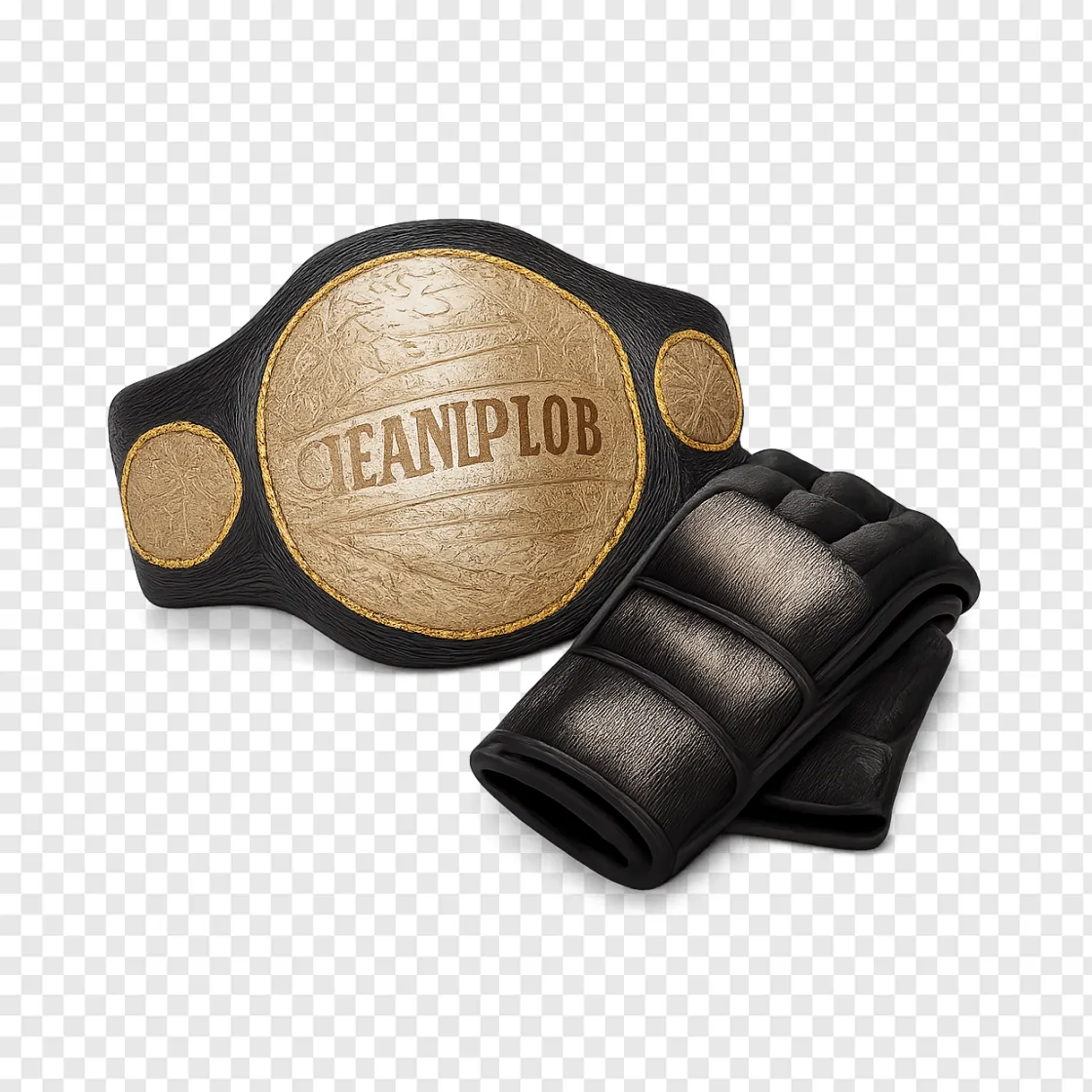 MMA Gloves PNG Transparent Image