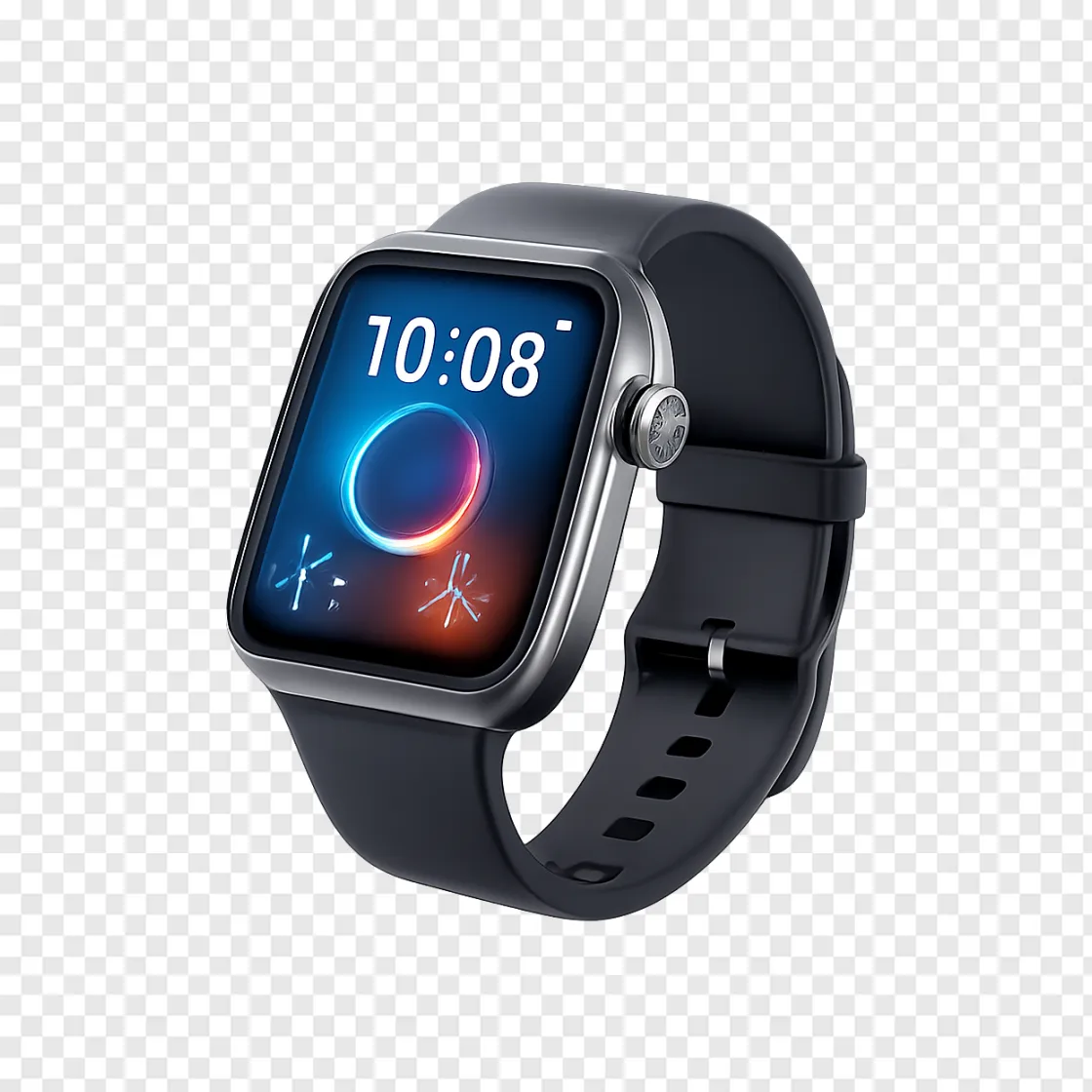 Modern Smartwatch PNG Transparent Background