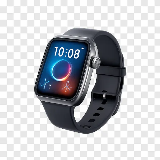 Modern Smartwatch PNG Transparent Background
